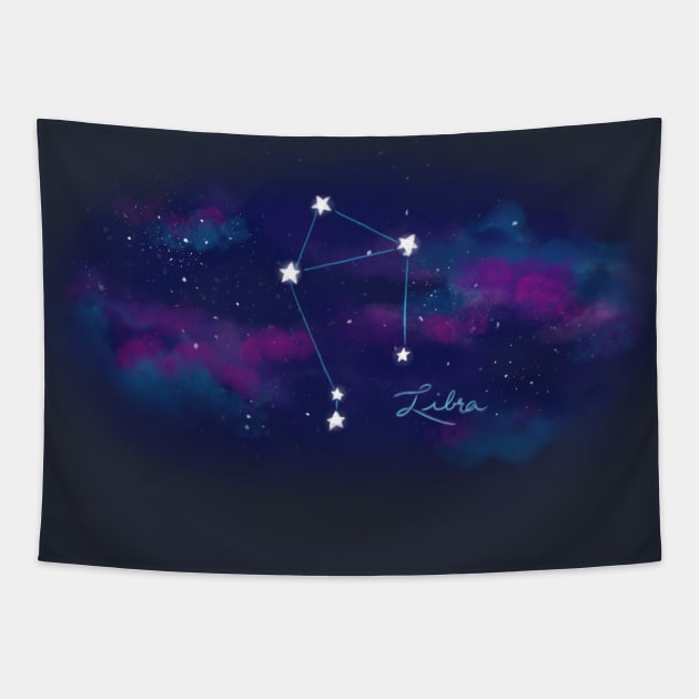 Libra Tapestry by Star Sandwich