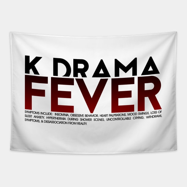 K-Drama Fever Tapestry by BestKoreaShop