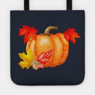 Fall Season Pumpkin Tote