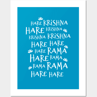 Hare krishna Hara Rama Maha Mantra | Greeting Card