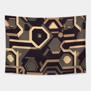 HieroThyme Chronolith C0001-o camouflage Tapestry