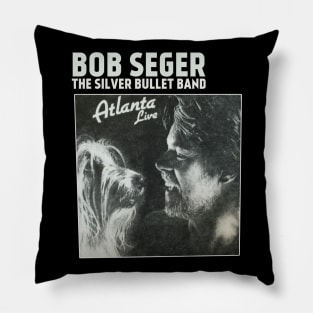 Bob seger atlanta Pillow