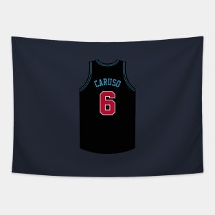 Alex Caruso Chicago Jersey Qiangy Tapestry