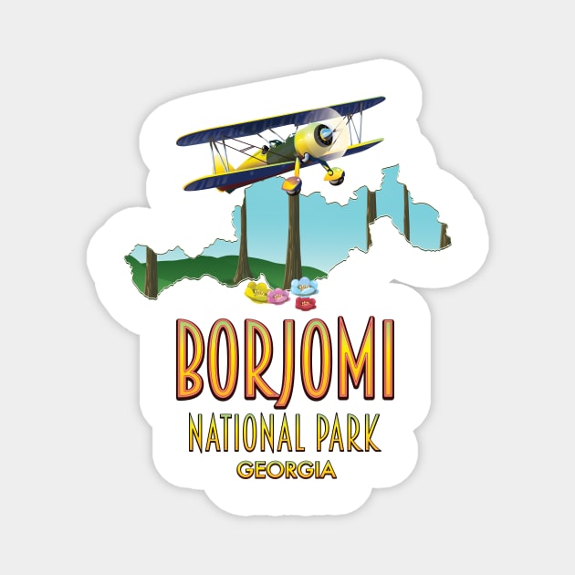 Borjomi National Park Magnet by nickemporium1