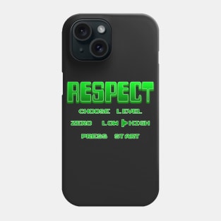 RESPECT Green Phone Case