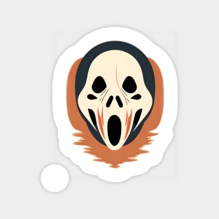 Ghostface Scream mask Magnet