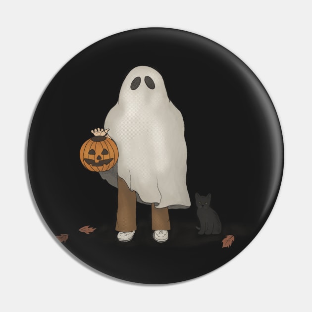 Trick or Treat! (No text) Pin by BugHellerman