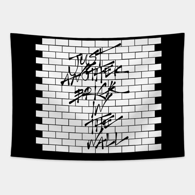 Pink Floyd - The Wall Tapestry by JoannaPearson