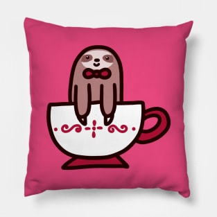 Teacup Sloth Pillow