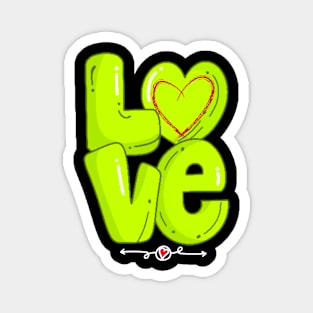 LOVE IS LOVE SET DESIGN Magnet