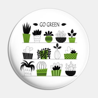 Go green Pin