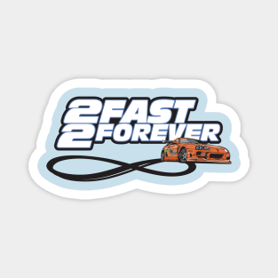 Brian's Supra (2 Fast 2 Forever) Magnet