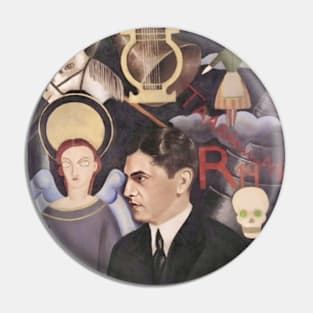 Portrait of Miguel N. Lira - Frida Kahlo Pin