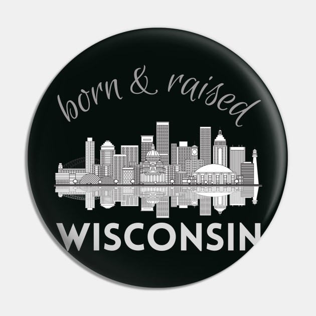 I love it there Wisconsin gift Madison skyline Green Bay, Eau Claire Janesville graphic tee Pin by BoogieCreates