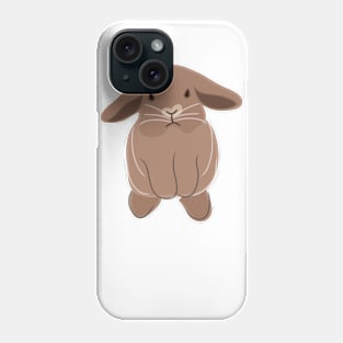 Brown Bunny Phone Case