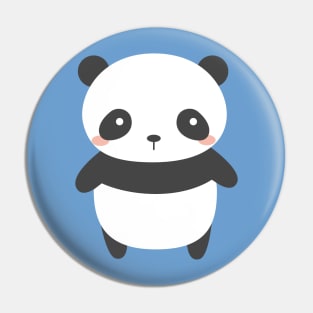 Kawaii Panda Bear T-Shirt Pin