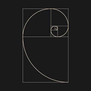 Golden Spiral and Ratio Science T-Shirt