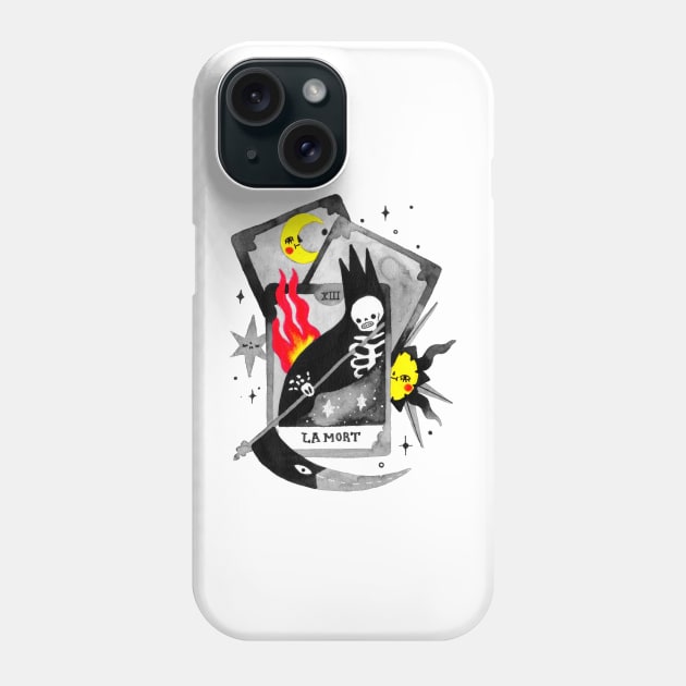 La Mort Phone Case by alan melele