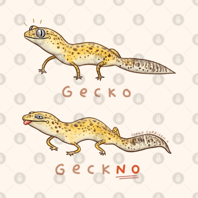 Gecko Geckno by Sophie Corrigan