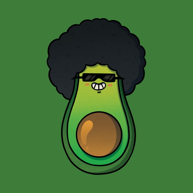 Afrocado, The Cool Avocado by royalsass