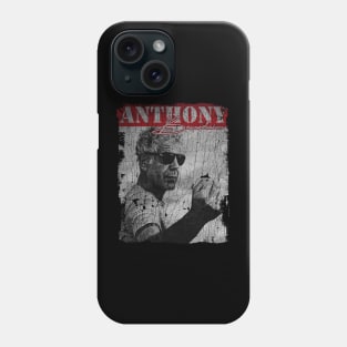 TEXTURE ART - Anthony Bourdain Motivational Phone Case