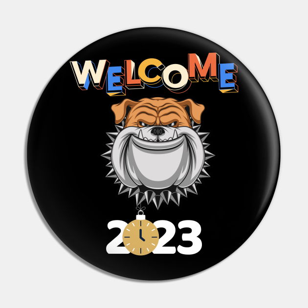 ANIMAL 2023 - New Year - Pin | TeePublic