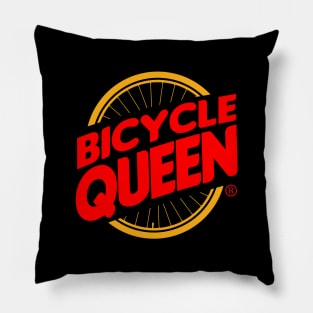 Bicycle Queen Cycling Gift For Female Cyclist Pillow