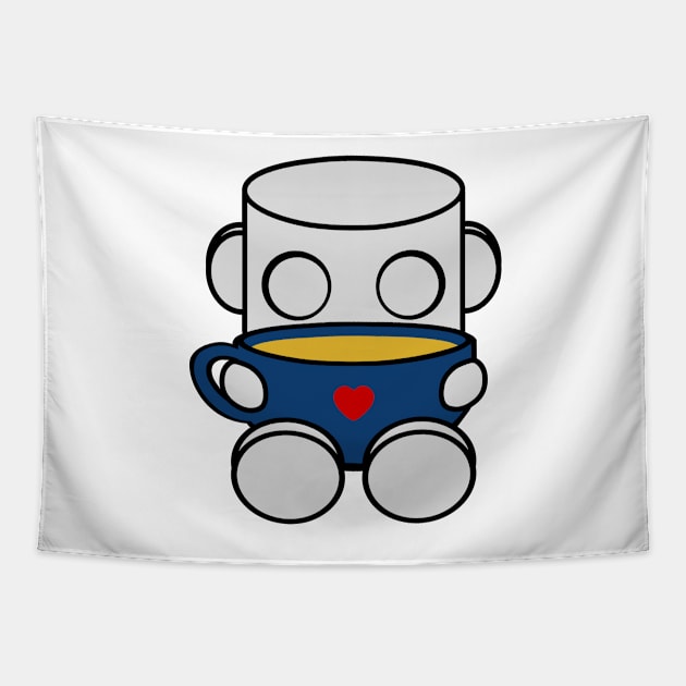 Tea & Story Time with the O'BOTs 1.0 Tapestry by Village Values