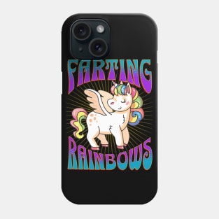 Unicorn Farting Rainbows Phone Case