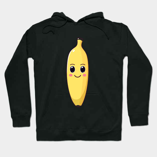 cute kawaii banana cartoon fruit kawaii banana hoodie teepublic cute kawaii banana cartoon fruit