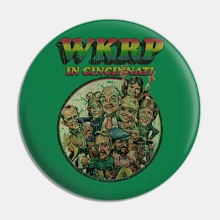 WKRP IN CINCINNATI - TURKEY DROP- RETRO STYLE Pin