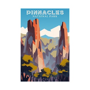 Pinnacles National Park Travel Poster T-Shirt