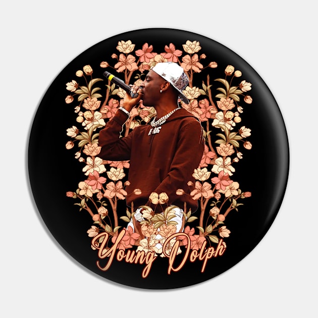 Young Dolph Pin by SecretGem