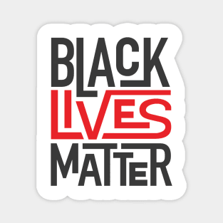 Black Lives Matter T-Shirt Magnet