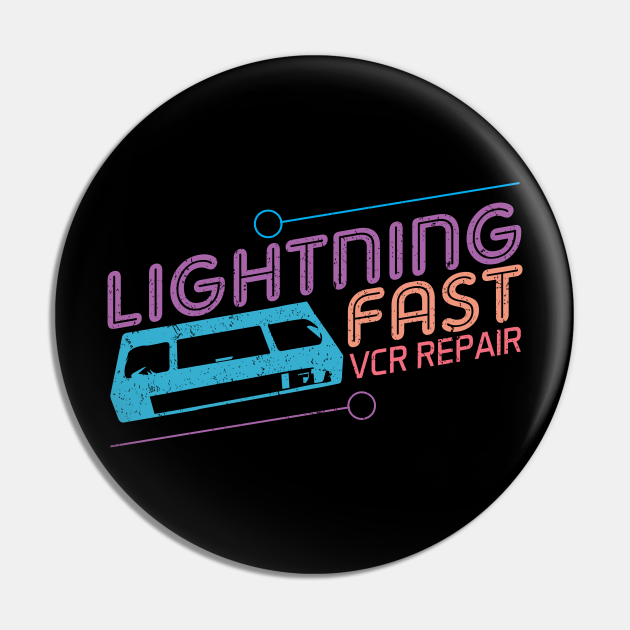 Lightning Fast VCR VHS Video Recorder Tapes Cassettte Classic Vhs