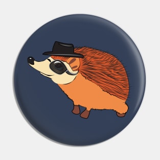 Hedgehog boy, gift on Saint Valentine's Day (14 February) Pin