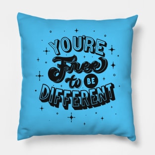 Be Different Pillow