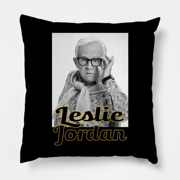 Leslie Jordan- Well sh*t Pillow by lordwand