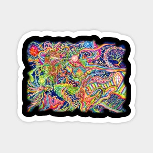 acid trip Magnet