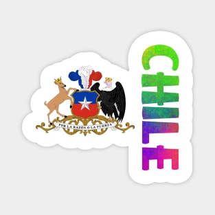 Chile - Chilean Coat of Arms Design Magnet