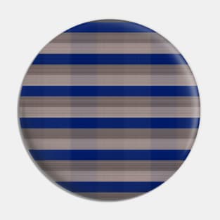 Dark blue / silver  "Fabric" lines pattern Pin