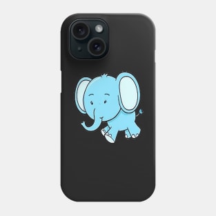 Blue Elephant Phone Case