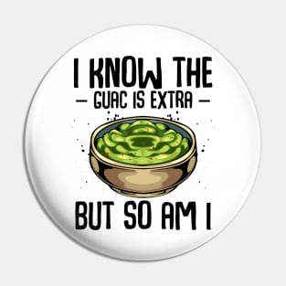 Avocado Guacamole Pin