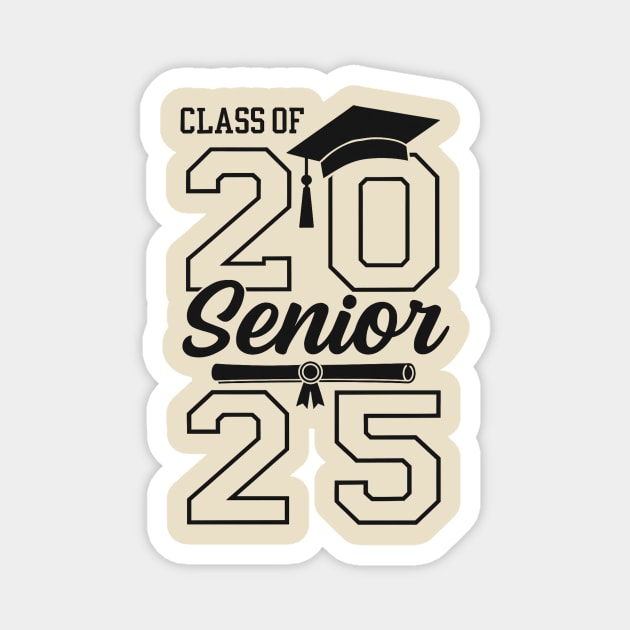 Class-of-2025-Senior-Graduation Magnet by ArtistTee ⭐⭐⭐⭐⭐