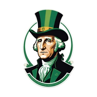 St. Patrick's Day George Washington T-Shirt