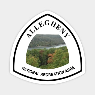 Allegheny National Recreation Area trail marker Magnet