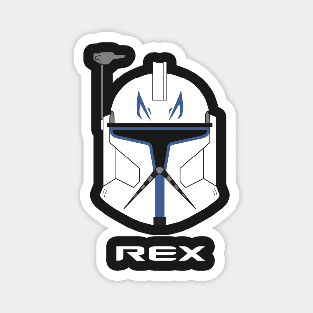 Captain Rex Phase I Magnet by Rubikia