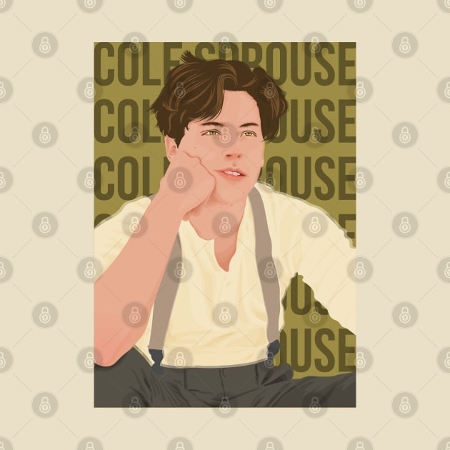 Cole Sprouse Fan Art by ArtMoore98