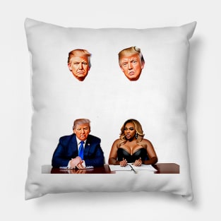 Meme Masterpiece Showdown: Trump Takes the Throne on 'America's Next Top Meme Pillow