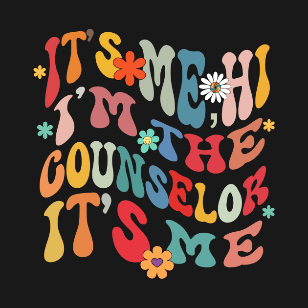 It's Me Hi I'm The Counselor It's Me Shirt- School Counselor Gift- Funny Counselor by AlmaDesigns